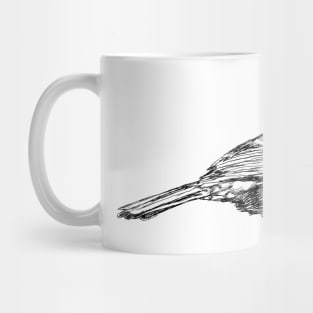 Red Cardinal Illustration. Mug